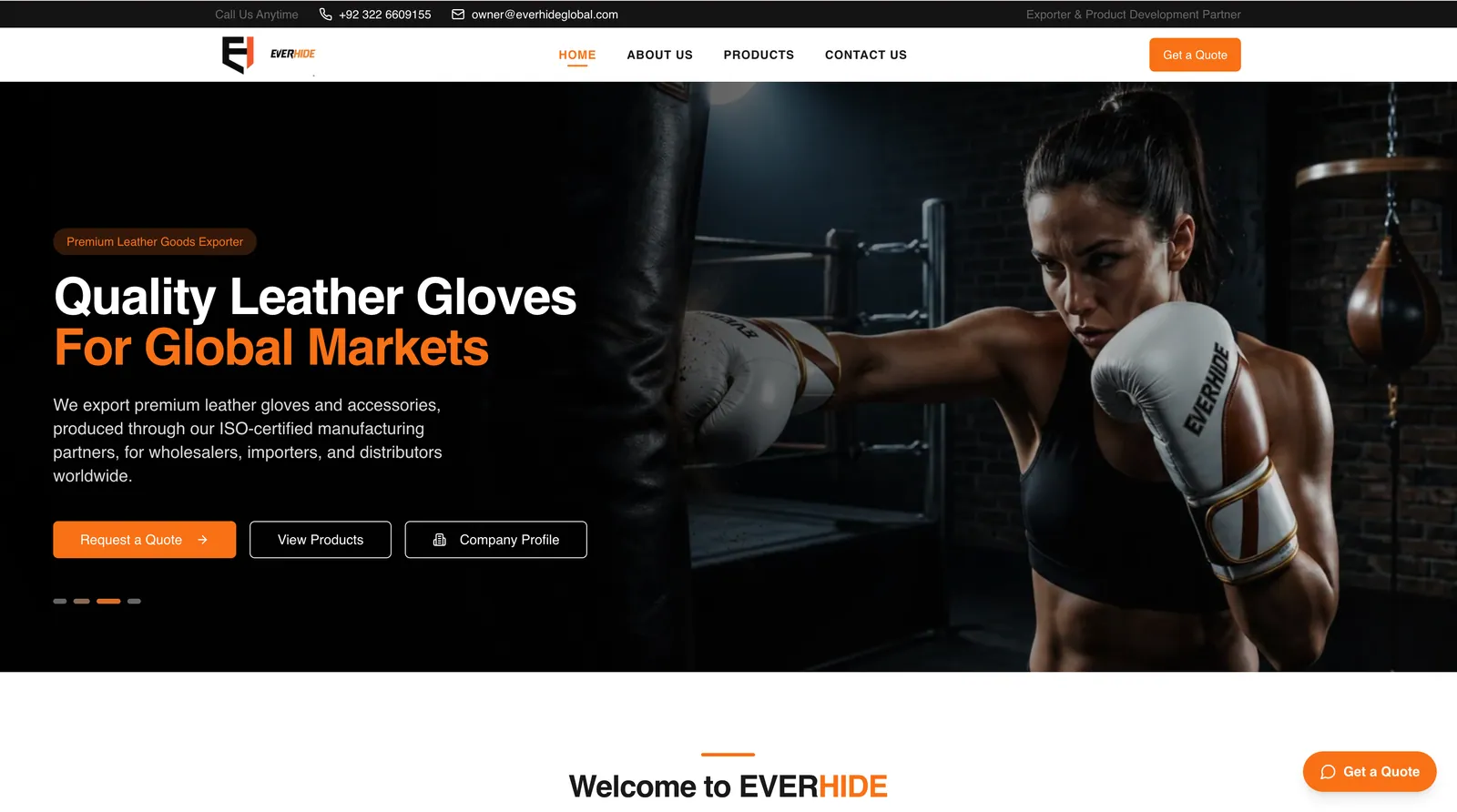 Everhide Global — Professional Business Website